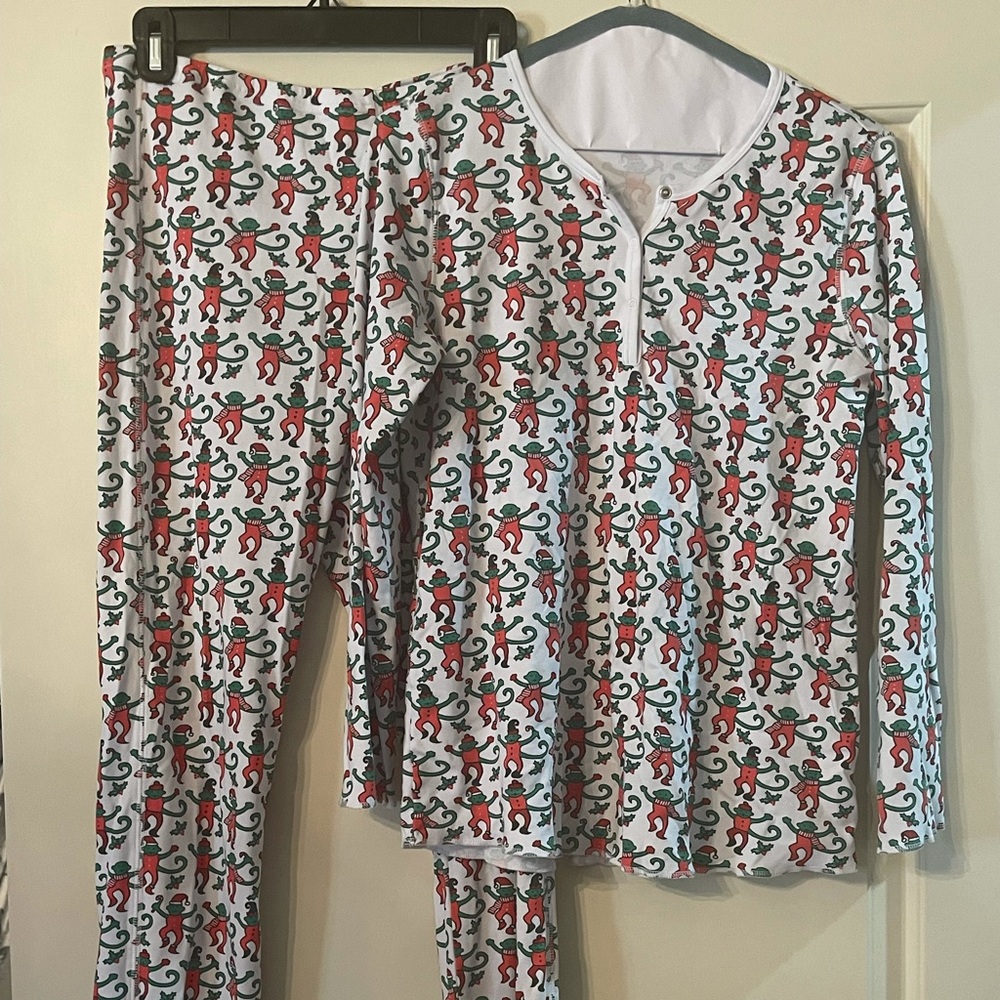 Rare Roller Rabbit Christmas PJ’s